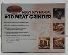 Fr96-519355-01 Cabelas Heavy Duty #10 Meat Grinder Cast Iron Construction Wild Game
