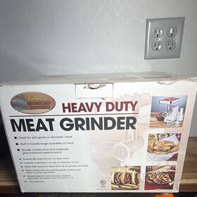 Cabelas Pm-mg1 Heavy Duty Electric Meat Grinder 400w 120v White/silver