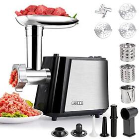 Camoca Electric Meat Grinder All-copper Motor Meat Mincer Sausage Stuffer Make