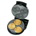 Chef 39 S Choice Chefs Pizzelle Express Maker Black 087877835003