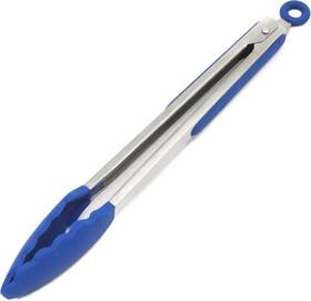13485 Chef Craft Premium Silicone Cooking Tongs 12 Inch Blue