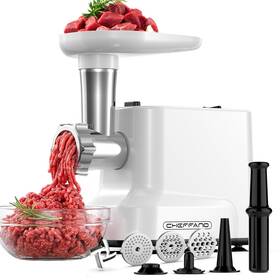 Cheffano Mgc10 Meat Grinder 2500w Max Electric Grinders With 2 Grinding Blades 3 P