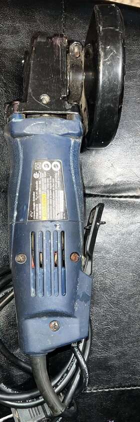 65519 Chicago Electric Pro 4.5 Inch Angle Grinder With Paddle Switch Free Shipping