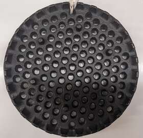 25stplt Chop-rite Two Strainer Disk Plate #25 For 4 Quart Stuffer 6.25 Inch