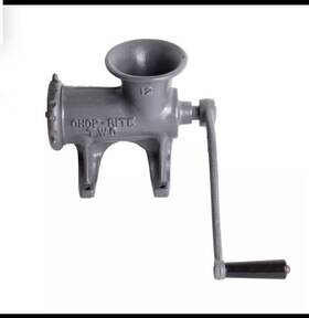Chop-rite Two 687512300332 Meat Grinder Bolt Down Model 12 3 Pounds Per Minute