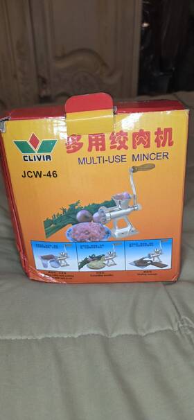 Jcw-46 Clivua Clivia Manual Multi-use Meat Grinder Sausage Stuffer Mincer