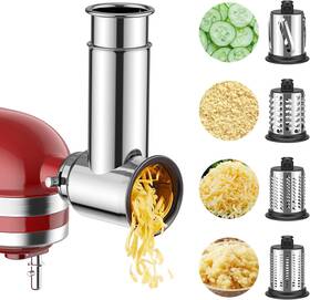 C1806s Cofun Stainless Steel Slicer Shredder Attachment For Kitchenaid Stand Mixer Salad