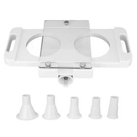 Cosmicrowaveont9wui7c8 Cosmicrowave Hamburger Pressing Mould Maker Auto Burger Patty 2 Holes Non Stick F