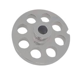 Cozzini Cutlery Imports 304624210365 #12 Meat Grinder Plates With Hubs - Choose Your Siz