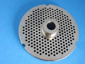 Cozzini Cutlery Imports 304624210525 #32 Meat Grinder Plates With Hubs - Choose Your Siz