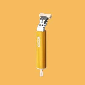 Cf-cf-ftj-tz1-byw02 Crongeful Hot Plate Gripper Stainless Steel Bowl Clips Anti-scalding Medium Yellow