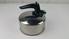 Cu13 Revere Ware Paul Copper Bottom Whistling Small Teapot Kettle Stainless