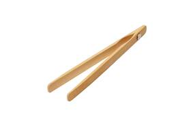 17740090 Dexam Wooden Magnetic Toast Tongs Beech Wood Yellow