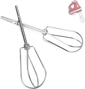 W10490648 Dfnidy Khm2b Beaters Attachments For Kitchenaid Hand Mixer Stainless Silver