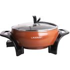 Dhg-263a Liven Middle Size Electric Skillet Pan Hot Pot