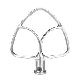 Discount Parts Direct 707618733404 Stainless Steel Flat Beater Replacement For Kitchenaid 4.5-5 Quart Silver