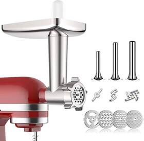 D1705 Dxmifour Metal Food Grinder Attachments For Kitchenaid Stand Mixers Meat Silver