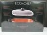 Eco Chef Electric Skillet Copper Series Ceramic Non Stick Appliance
