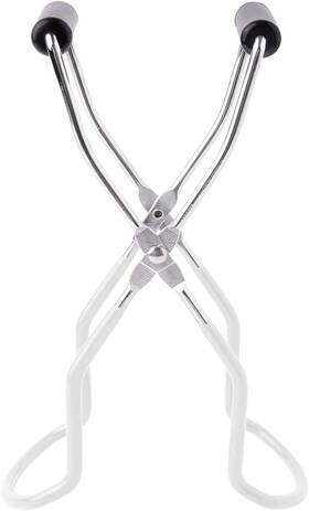 Eeoyu 761344142299 Canning Jar Lifter Tongs Stainless Steel With Grip White