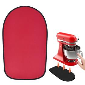 Egbslive 635405270699 Sliding Mat For Stand Mixer Mover Slider 5-8 Quart Red