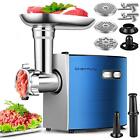 Electric Meat Grinder Cheffano Stainless Steel Mincer Sausage Stuffer