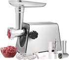 Higrindmetal800s Electric Meat Grinder Mincer Food With Sausage&kubbe Kit 3