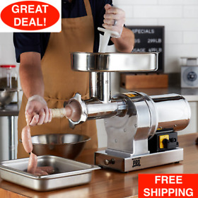 554bsg12 Electric Meat Grinder Sturdy Metal Non-skid Feet Commercial Machine Series #12
