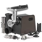 Electric Meat Grinder With 3 Size Sausage Stuffer Tubes And A Kubbe Kit Salad