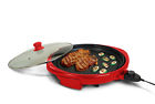 Emg-980b Elite By Gourmet Electric Indoor Grill With Lid