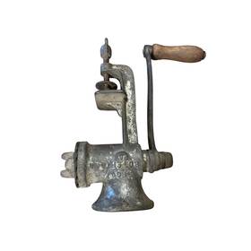 Ek157ofob Enterprise Vintage #5 Meat Grinder Cast Iron Manual Kitchen Tool Wood Handle
