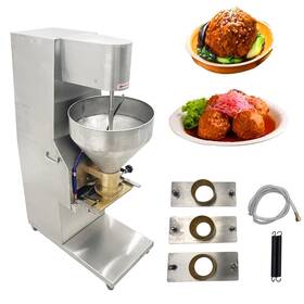 Eqcotwea 740170093906 Vertical Stainless Steel Meatball Maker 110v 45/50/55/60mm 1.77/1.260pc