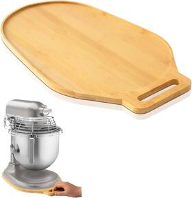 Mat-1 Ericair Bamboo Sliding Mat For Kitchenaid Mixer Mover Slider 5-8 Qt