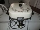 F1-bp3 General Electric Vintage Fry Pan Skillet Model Almond