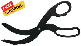 48579 Fackelmann 9 8 Inch Of Pa Pizza Tongs Black