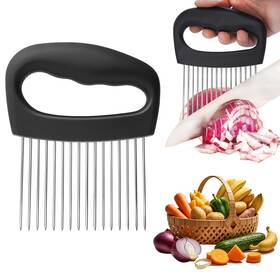 Fantexy 719645689791 Onion Holder For Slicing - Slicer And Meat Extra Large Black