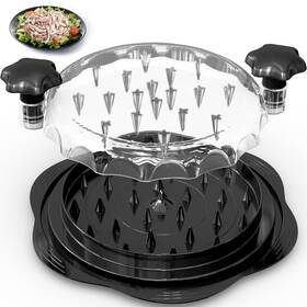 03fb2024 Ferrybr Ferrybro Chicken Shredder Tool Twist Large With Cleaning Brush - Dishwasher S