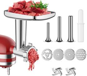 Fg1705 Fgreeble Meat Grinder Attachment For Kitchenaid Stand Mixer