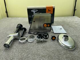 Bh3390 Field & Stream And Electric Grinder #8ss Stainless Steel Meat Food Process