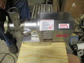 M-12-s Fleetwood Slicing Machines Ww Lowensten Model 1 Hp Electric Grinder