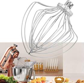 Kn211ww Flixblany 796589369798 11-wire Whip Attachment Suitable For Kit-chen-aid Stand