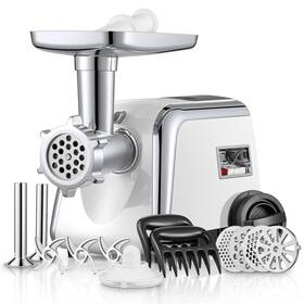 3000w Fohere 735940863704 Meat Grinder Heavy Duty Max 5 In1 For Home With Stainles