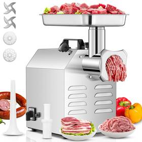 1100 Fohere 762765694480 #22 Commercial Meat Grinder Lb/h 1.2hp Heavy Duty Industrial Gr Inch