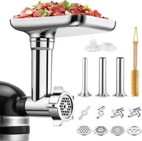 Fokiee 445037820833 Metal Meat Grinder Attachments For Kitchenaid Stand Mixer Attachment