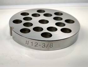 Food Service Knives 689229296649 #12 Meat Grinder Plate 3/8 Inch