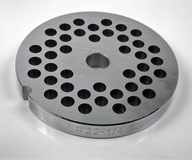 Food Service Knives 689229378246 #22 Meat Grinder Plate 1/4 Inch