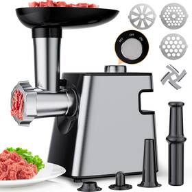 Fk-240702 Foukus 2800w Heavy Duty Electric Meat Grinder With Sausage Stuffer And Kubbe Kit