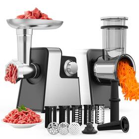 Fk-240703 Foukus 5 In 1 Electric Meat Grinder 2500w Heavy Duty With Sausage