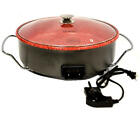 Fpb-001-3-5r Deen Brothers Qt Granit Stone Electric Skillet Red 680243547670