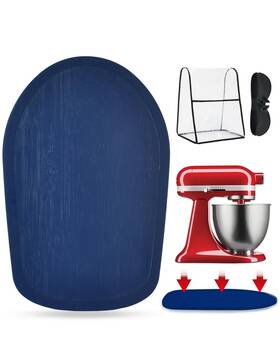 20250326 Fzcllmy Mixer Slider Mat For Kitchenaid 4.5-5 Quart Tilt-head Stand Blue
