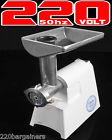 G1500 Braun 220 Volt 1500 Watt Meat Grinder 220v European Cord 700253000597